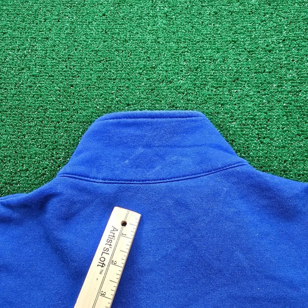 Indianapolis Colts Sweatshirt Mens Large Blue Full Zip‎ Fleece NFL Football